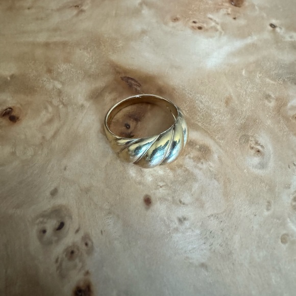 Mejuri croissant dome vermeil ring size 7 - Picture 5 of 5